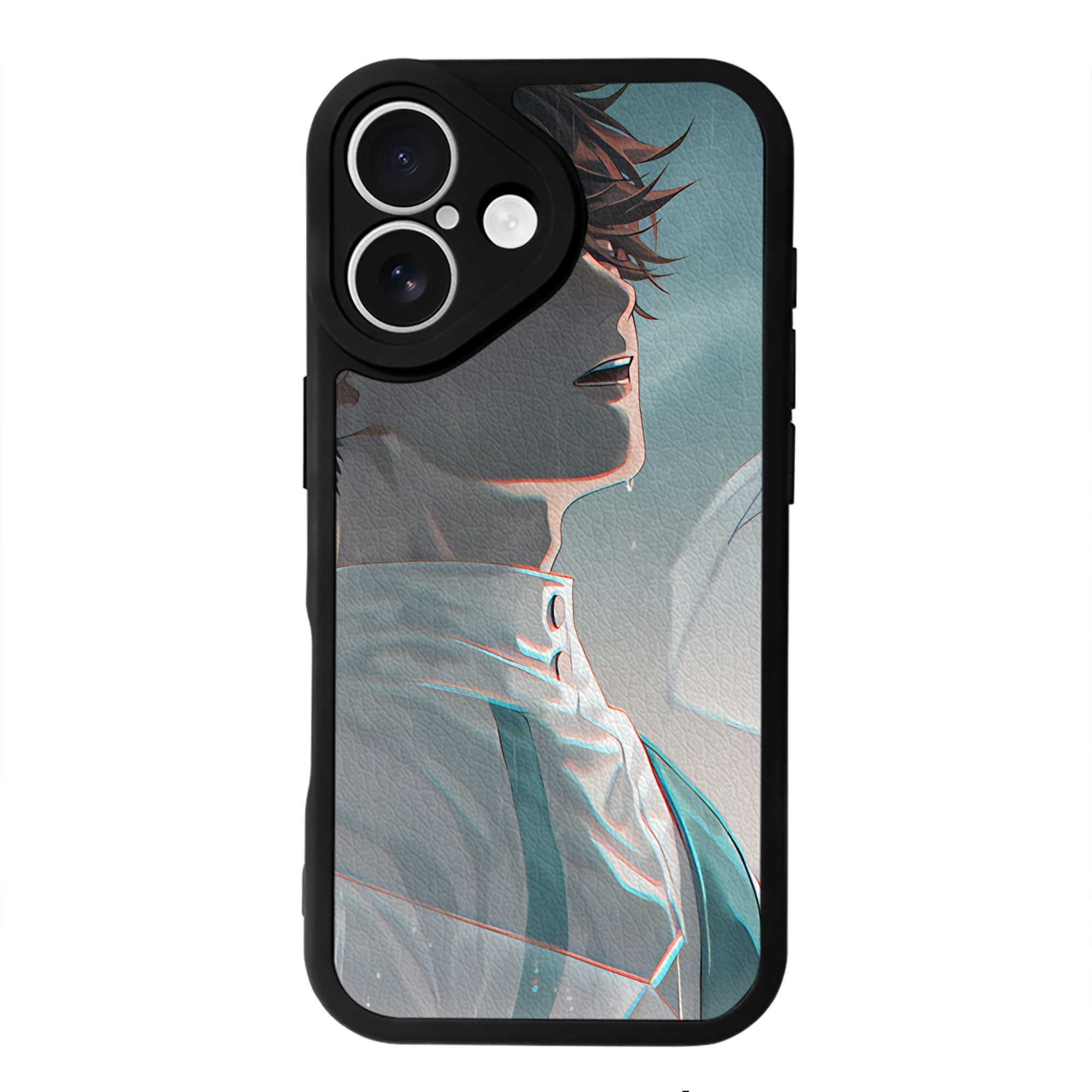 （画像用） ハイキュー!! Haikyu!! 【iPhone 16シリーズ対応】シリコンスマホケース（レザー調） 材質：シリコン